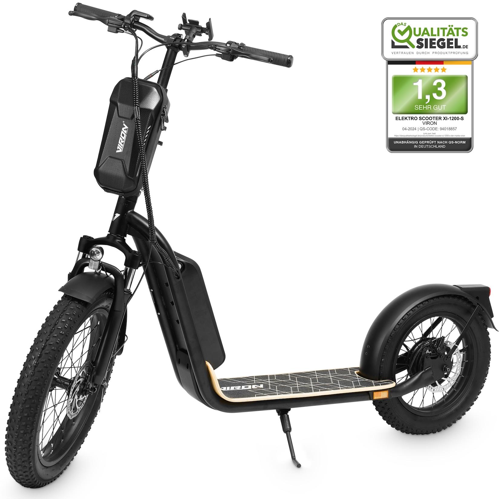 VIRON XI-1200-S E-Scooter mit Straßenzulassung ABE - 12,5 Ah