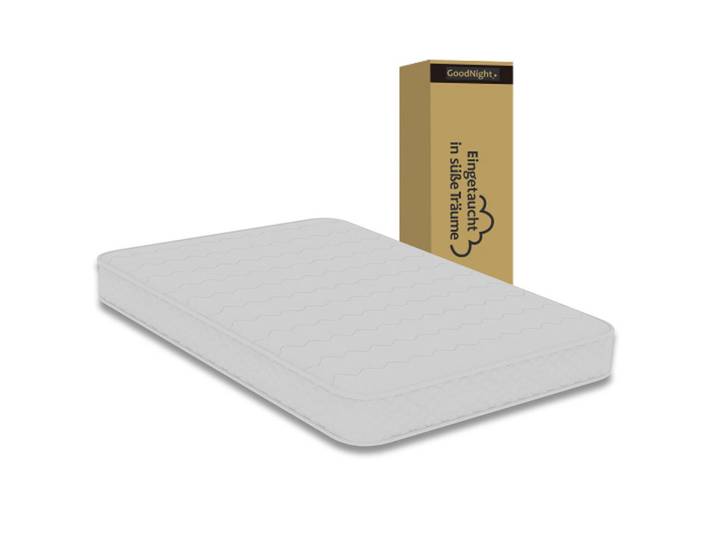 Oxeza Taschenfederkernmatratze 140/200 cm Weiß Dicke: 23 cm, Mode, H3, Rechteckig, 140x200 cm, atmungsaktiv, Schlafzimmer, Matratzen, Taschenfederkernmatratzen