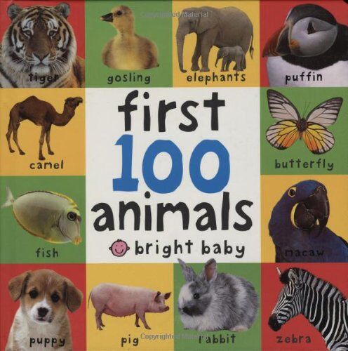 Roger Priddy - First 100 Animals (First Words (Priddy Books)) - Preis vom 10.10.2026 11:48:34 h