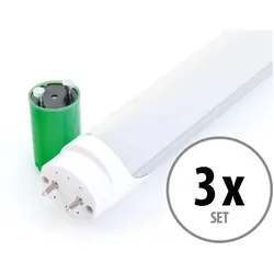 Showlite LED Röhre T8W18K45F-1200 1200mm 3er Set (Tageslichtweiß 4500K)