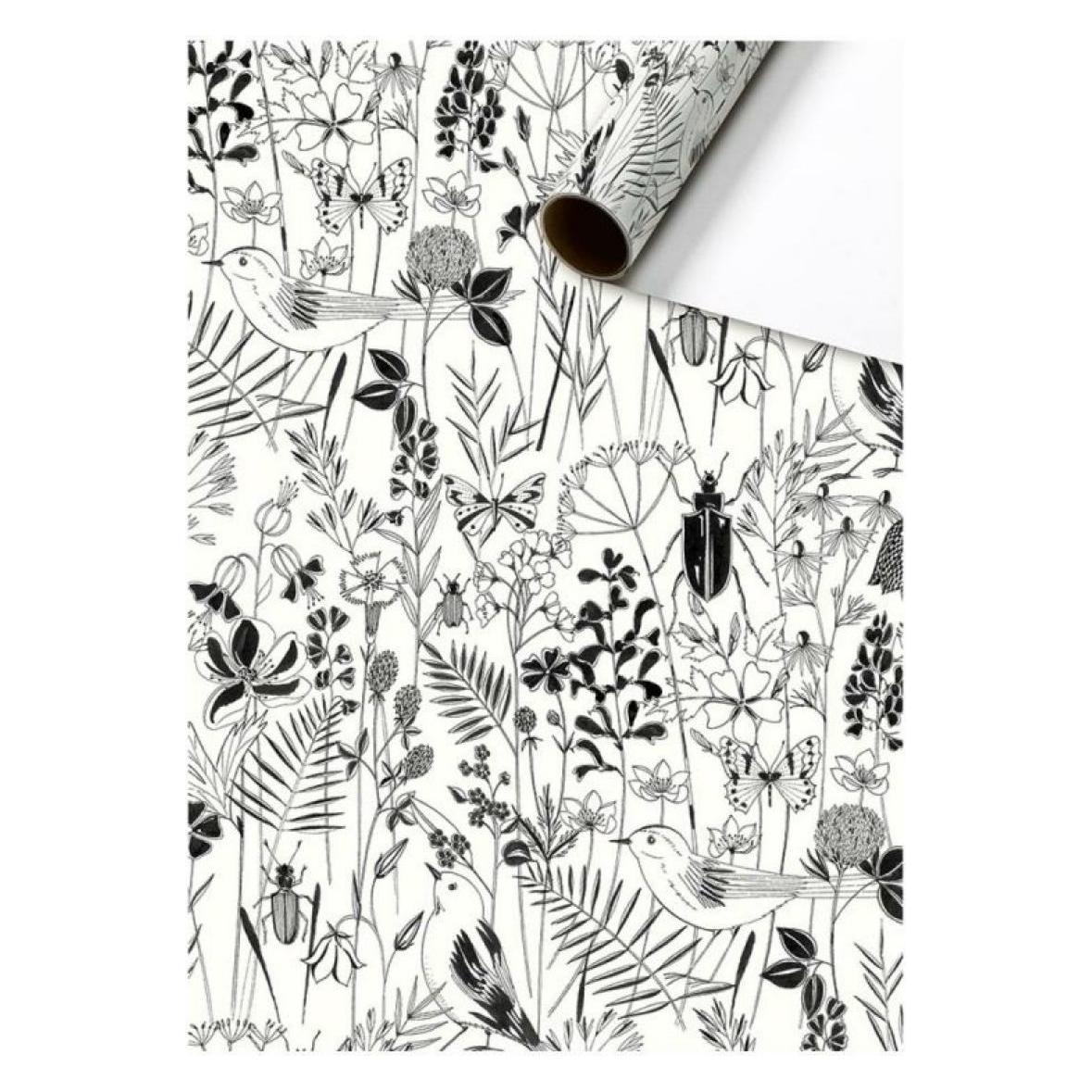Stewo Geschenkpapier Fiella 252853127 schwarz 70x200cm (2528531270)