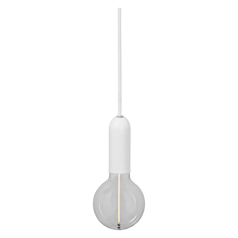Ledvance E27 hanglamp model 1906 witte vintage stijl schommelpendel