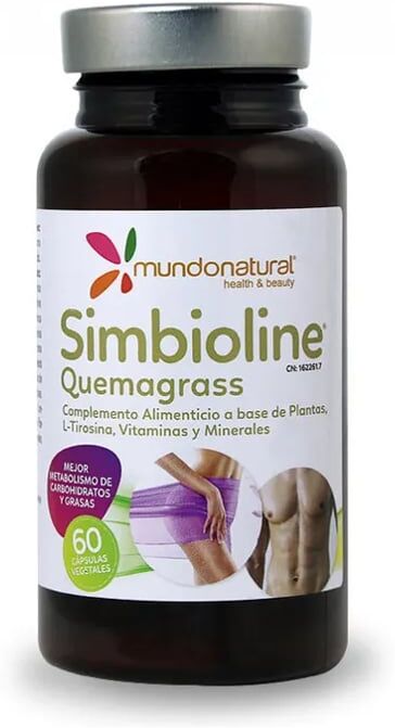 Mundo Natural Simbioline Quemagrass 60 VCaps