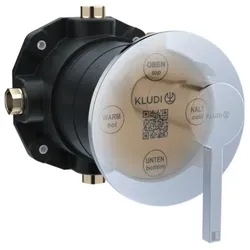 Kludi Einbaukörper 88022 DN 20, Unterputz, ohne Funktionseinheit, Wandeinbau