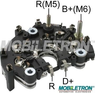 Mobiletron Gleichrichter, Generator Rb-105h 112mm