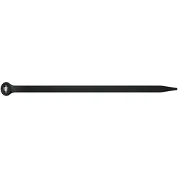 100 Stk. Kabelbinder 2-LOCK schwarz Verschluss Edelstahl verschiedene Größen Wahl 4035 4059 4158 4097 4172 BMTN2025