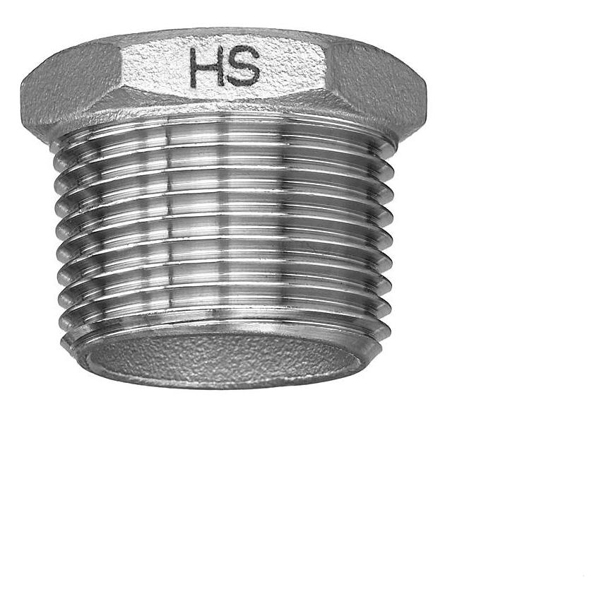 Hermann schmidt HS Edelstahl-Reduktionsstück 241 AG/IG, 1x1/2 (Doppelnippel) (28241009)