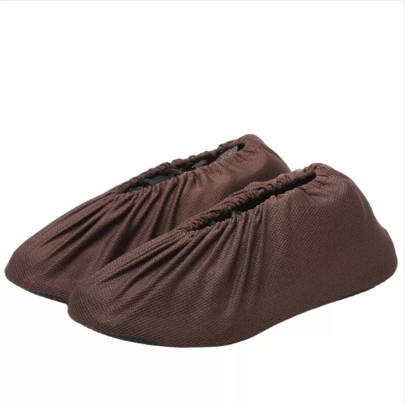 INF (Größe 36-44) 5 Paar Waschbare Anti-Rutsch-Überschuhe für Zuhause/Büro Kaffee