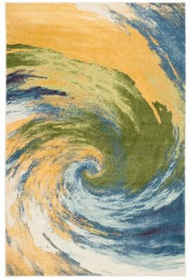 SAFAVIEH Evoke Tambra Abstract Swirl Rug
