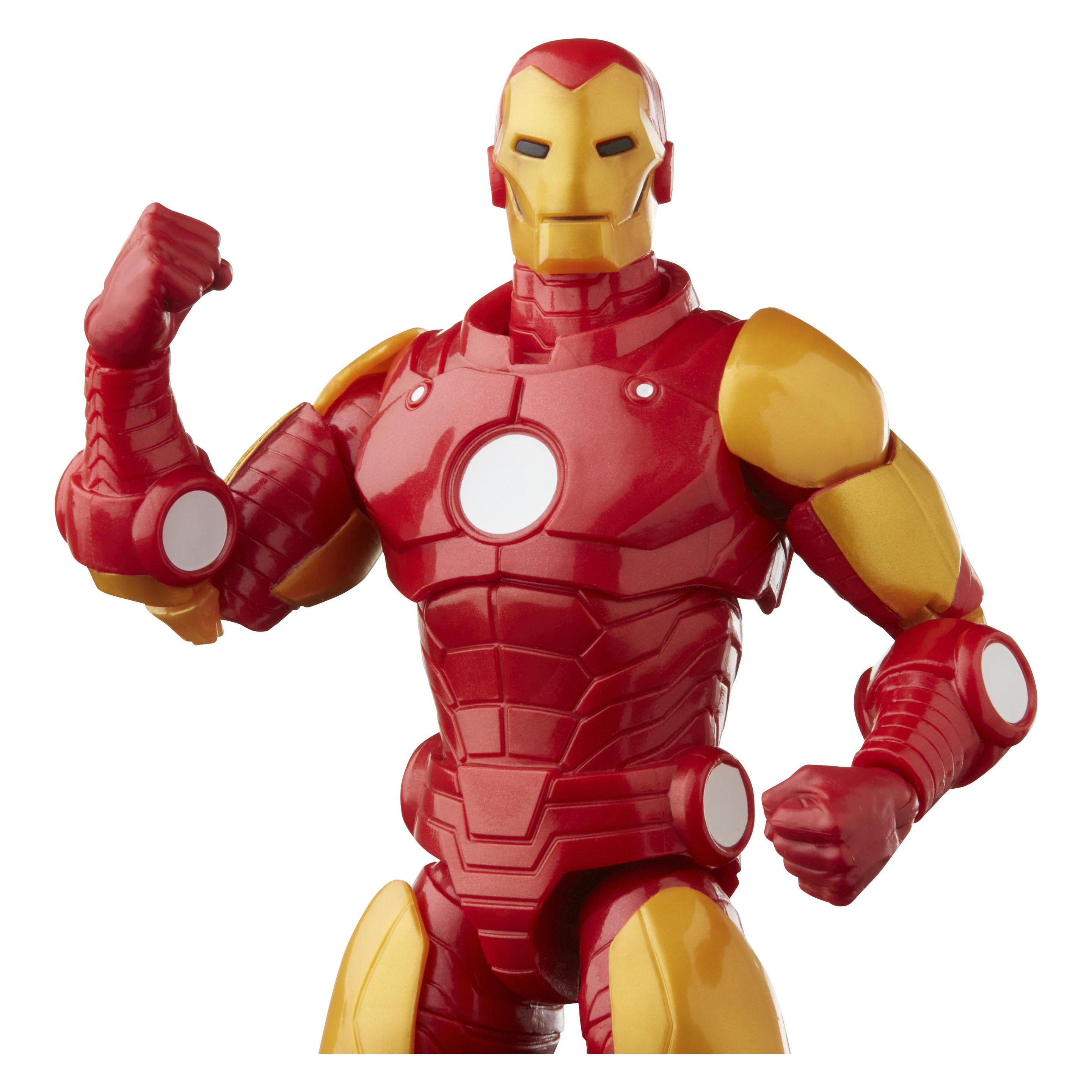 Hasbro Legends Series Iron Man Modell 70, 15 cm grosse Action-Figur zum Sammeln, 4 Accessoires (F47905X0)