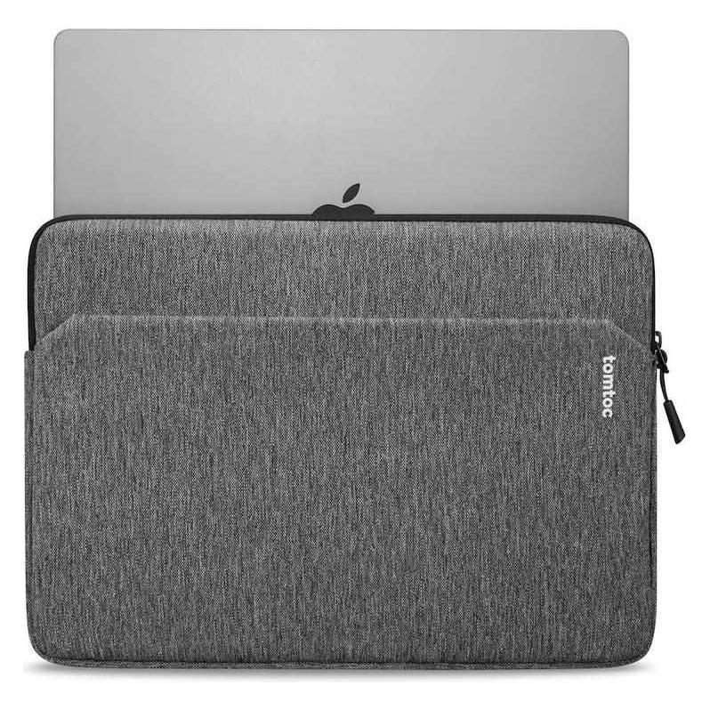 tomtoc Schutzhülle für Apple MacBook Air 13" und MacBook Pro 14" grau (14", Apple) (6971937067135)
