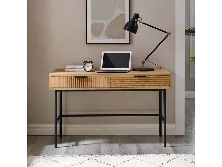 Artistiq Bureau Shoua 120 x 60cm - Bruin