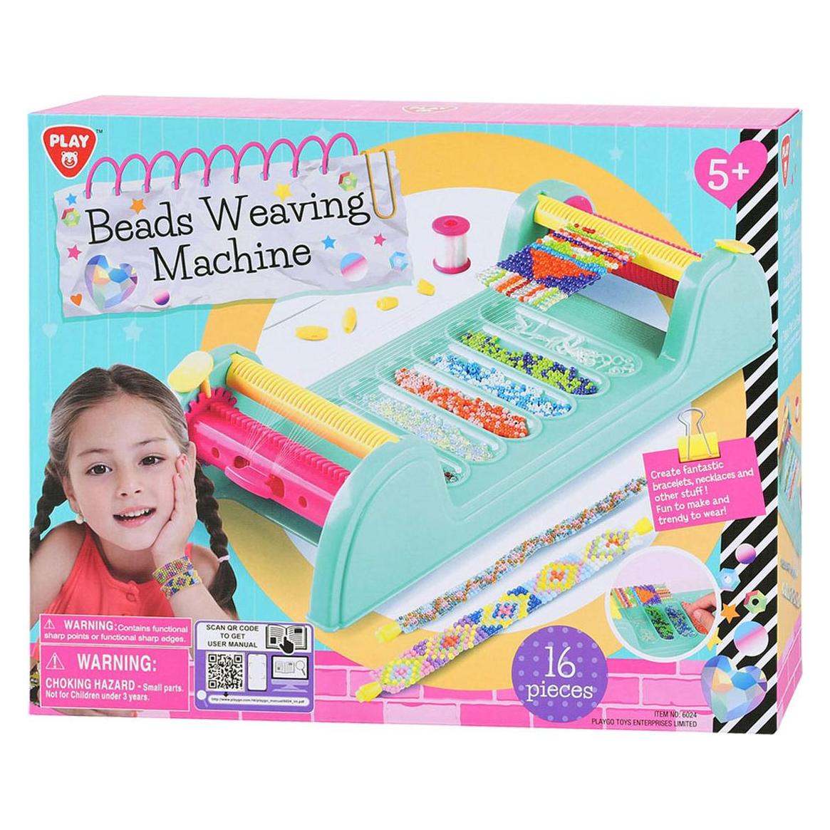 Play Machen Sie Ihre eigenen Armbänder Webmaschinen-Set, 16-tlg. (6024)