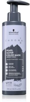 Schwarzkopf Professional Chroma ID Color Mask máscara de coloração intensiva para cabelo tom 9.5-1 Pearl Silver 300 ml. Chroma ID Color Mask