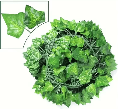 Inspire Curations Artificial Ivy Leaf Garland For Home And Garden Decor sweet Potato 60m (30 String)