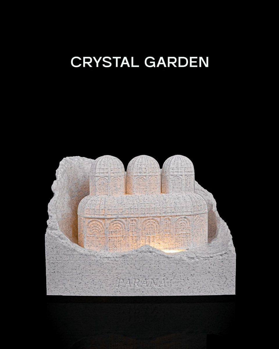 Crystal Garden Architectuur Decoratiemodel Landmark Interieurdecoratie