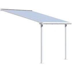 Palram - Canopia Olympia Terrassenüberdachung weiß 307x295x305 cm