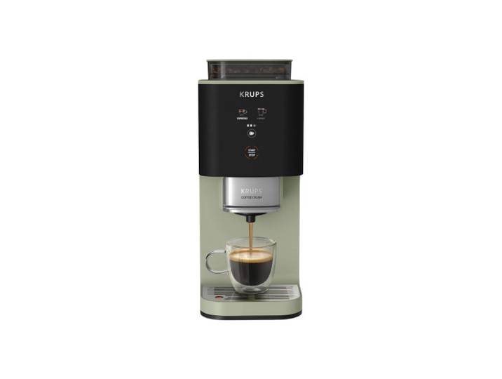Krups Coffee Crush Kaffeemaschine mit Mahlwerk – Grün