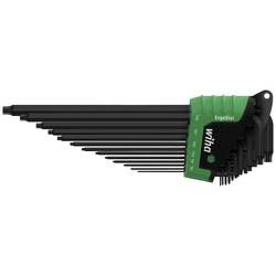 Wiha MagicSpring TORX Winkelschraubendreher-Set T 5, T 6, T 7, T 8, T 9, T 10, T 15, T 20, T 25, T 27, T 30, T 40, T 45 13teilig 43848