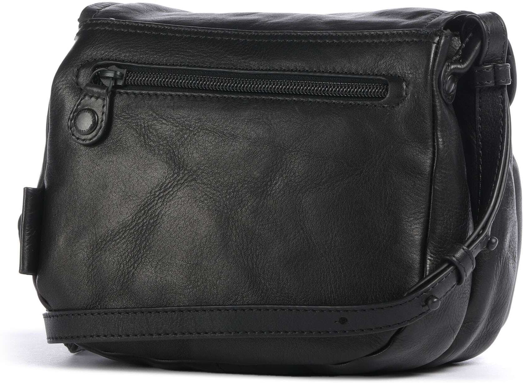 Aunts & Uncles Grandma's Luxury Club Mrs. Coconut Cake Umhängetasche aus Leder, schwarz