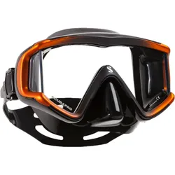 Scubapro - Maske Crystal VU - Orange Schwarz - Schwarz