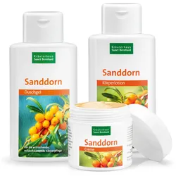 Sanddorn-Pflegeset 3er-Set - 3 Stück