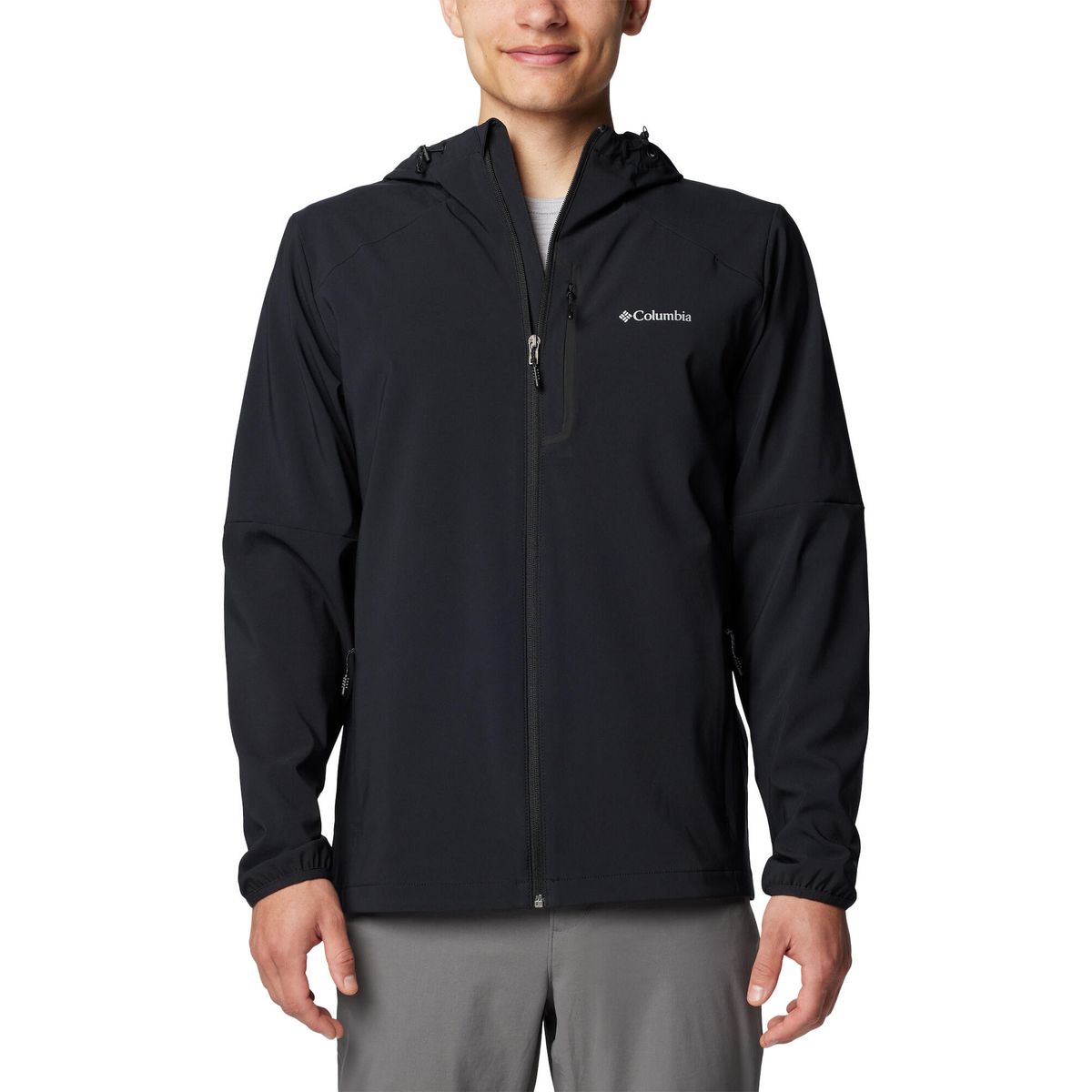 Columbia Men's Columbia Tech Softshell Hooded Jacket black (010) XXL 209568-2095683-010-XXL
