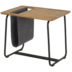 Beistelltisch  Jasper , holzfarben , Maße (cm): B: 55 H: 45 T: 40.0