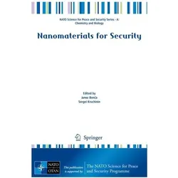 Nanomaterials for Security, Fachbücher von Janez Bonca, Sergei Kruchinin