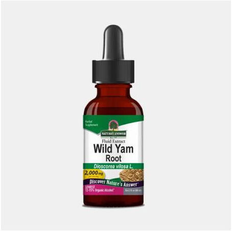 NATURES ANSWER EXTRATO ALCOOLICO INHAME SELVAGEM (WILD YAM) 60ml