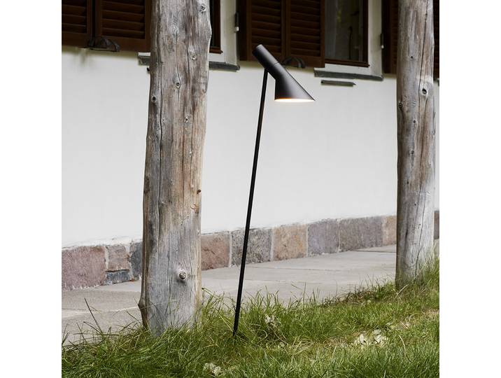 AJ Garden Long Lampe de Jardin 2700K Base Black - Louis Poulsen - Design - Métal - À ampoule unique
