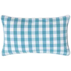 KISSENHÜLLE Karo-Muster 30/50 cm, 100% Baumwolle
