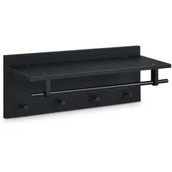WANDGARDEROBE ULF schwarz/schwarz
