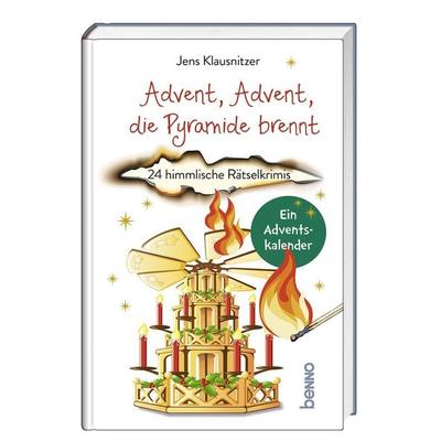 Advent, die Pyramide brennt