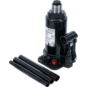 BGS-technic Stempelwagenheber 84532, Hubhöhe 185-355 mm, hydraulisch, Tragkraft 5t