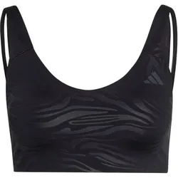 ADIDAS Damen BH All Me Essentials Grafik Sport, Größe XL in Schwarz Schwarz