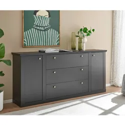 Wohnzimmer Kommode Esszimmersideboard 205 cm breit mit Soft Close