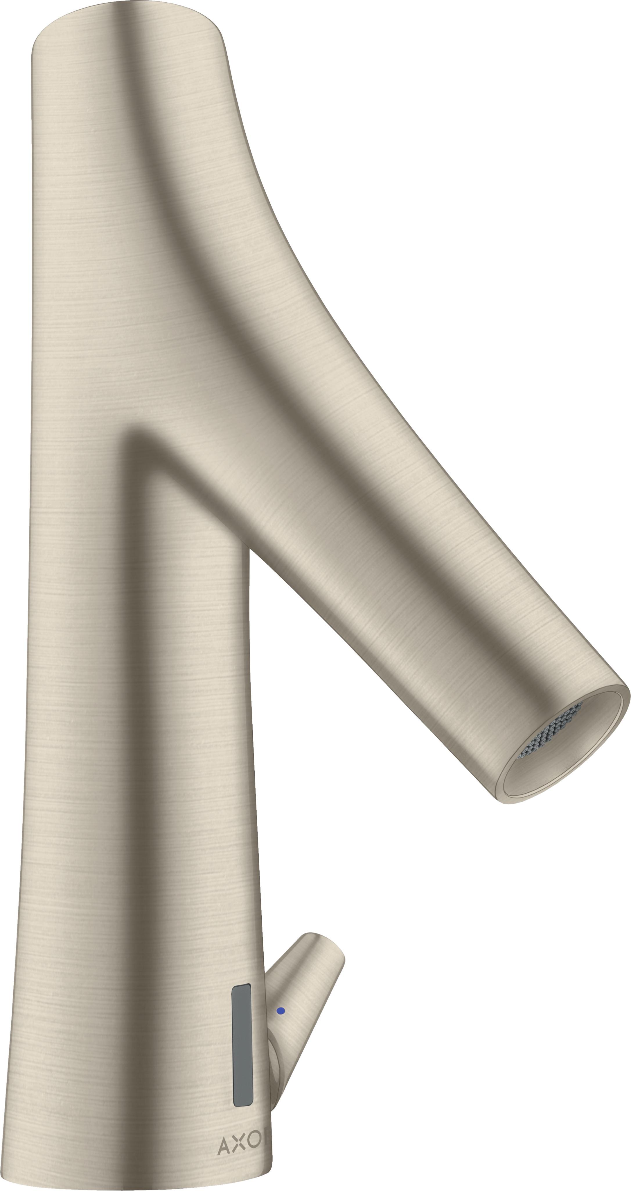 hansgrohe Elektronischer Waschtischmischer Axor Starck Organic m Temp.-Reg., Netzanschl., brush. ni.