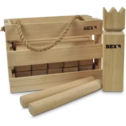 Bex Kubb in Holzkiste