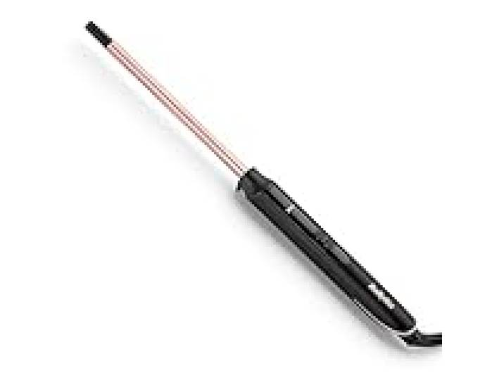BaByliss Boucleur 10 mm Curling Iron - Revêtement en Quartz-Céramique, 10 réglages de température, Design Compact , Rose & Noir, C449E