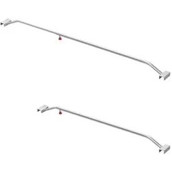 ProPlus, Spanngurt + Ladungssicherung, Flachplanenbügel Aluminium verstellbar für Anhänger