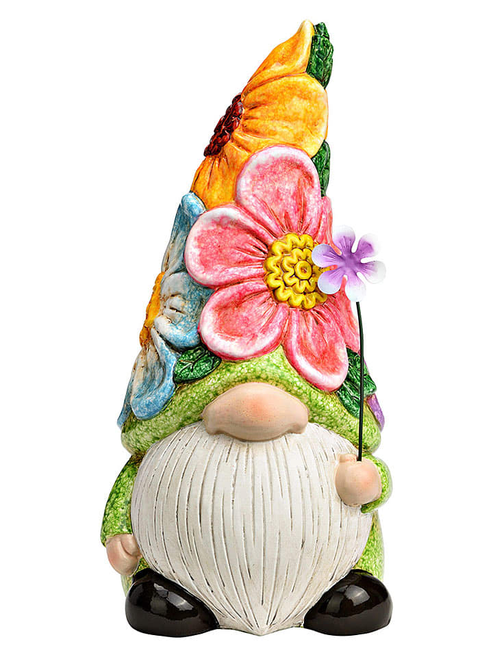 G. Wurm Dekofigur "Gnome" in Bunt - (B)15 x (H)30 x (T)13 cm - onesize