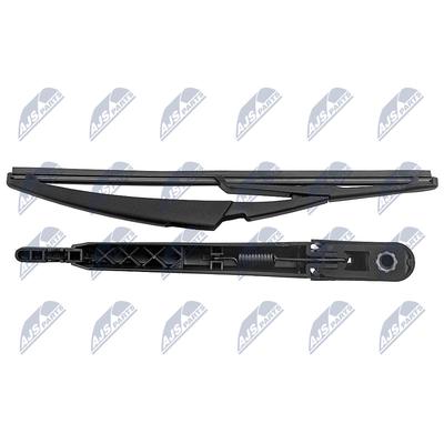 NTY Wischarm, Scheibenreinigung EWB-PE-008 hinten für Peugeot