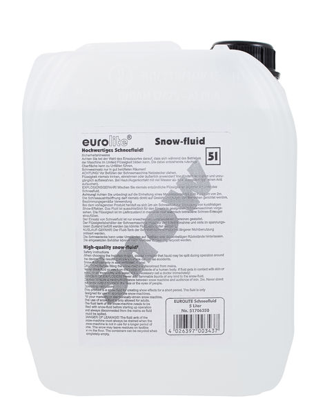 EuroLite Snow Fluid 5 Liter