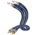 inakustik Premium Stereo Cinch Kabel (0,75m) IA00404007