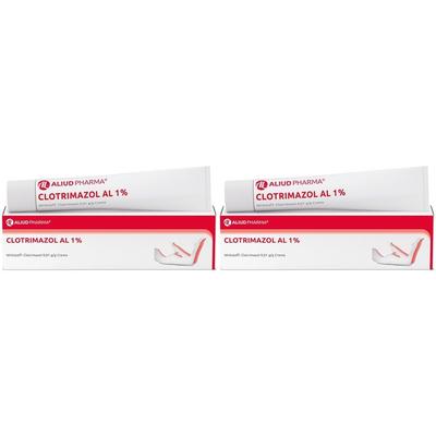 Clotrimazol AL 1% Creme 2x 2x50 g