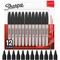 Sharpie, Marker, Rundspitze fein (12x)