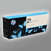HP Tinte P2V83A 746 matte black