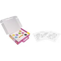 JOVI Kreativsets Play & Fun Sand Painting Kit Unicorns