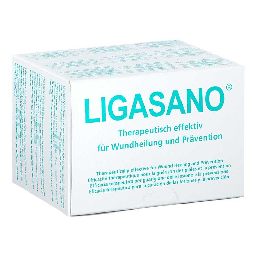 LIGAMED medical Produkte GmbH Ligasano Weiß Verband 1x5x5 Cm Steril 17251249